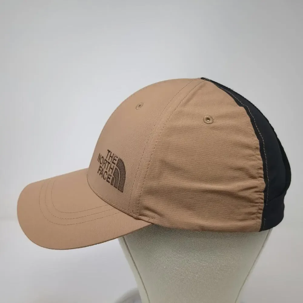 The North Face Baseball Cap Brown One Size Strapback Perforated Curved Brim Hat